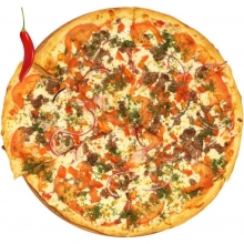 пицца по кавказски 22см